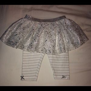 Leggings with tutu